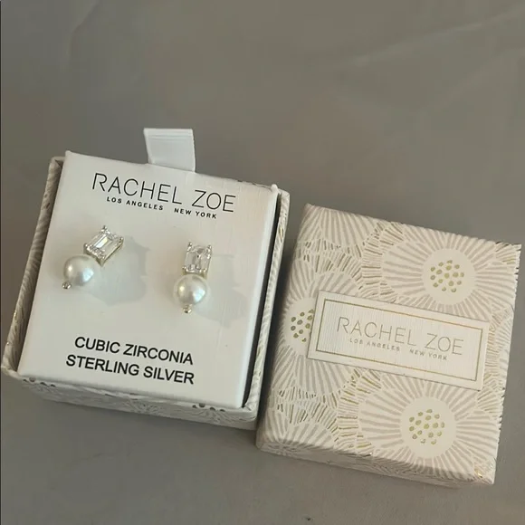 Rachel Zoe Jewelry Rachel Zoe Sterling Silver And White